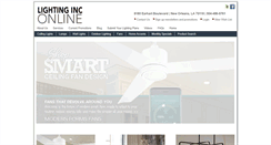Desktop Screenshot of lightinginconline.com