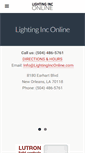 Mobile Screenshot of lightinginconline.com